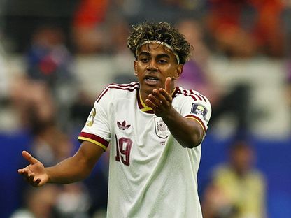 لاعب إسبانيا لامين يامال خلال مباراة فرنسا في نصف نهائي كأس العالم 2026 - 14 يوليو 2026 - Reuters