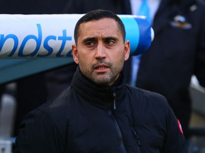 المدرب أحمد قنطاري من مباراة نانت ومارسيليا بالدوري الفرنسي - 4 يناير 2026 - Reuters