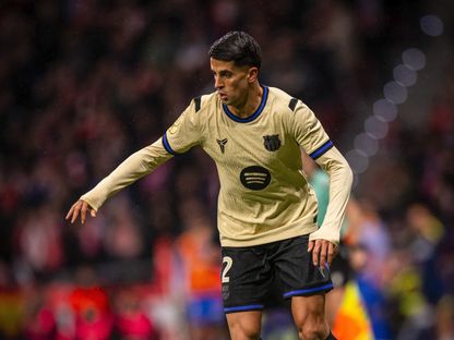 جواو كانسيلو خلال مباراة بين برشلونة وأتلتيكو مدريد في كأس ملك إسبانيا - 13 فبراير 2026 - X/@FCBarcelona_es