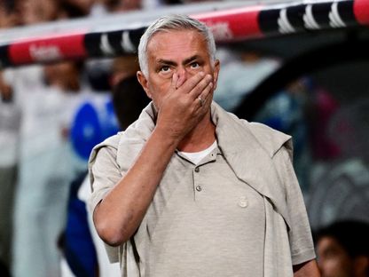 جوزيه مورينيو قبل انطلاق مباراة ريال مدريد وريال سوسيداد بالدوري الإسباني - 26 أغسطس 2026 - Reuters