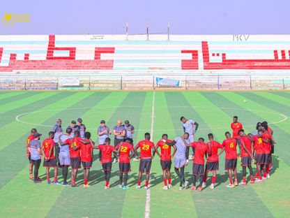 من حصة تدريبية للمريخ على استاد عطبرة - 2 يوليو 2025 - X/@Almerrikh08