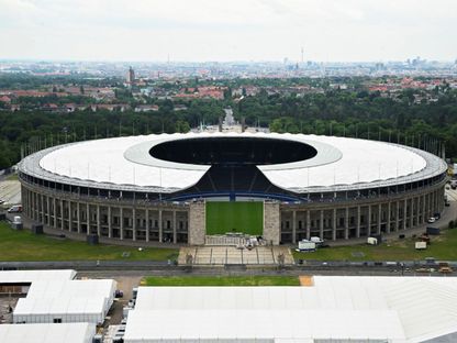 الملعب الأولمبي قبل بطولة أمم أوروبا 2024 في برلين - 30 مايو 2024 - Reuters