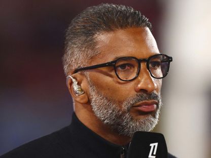 مدرب مارسيليا حبيب باي خلال مؤتمر صحافي - 5 أبريل 2026 - Reuters