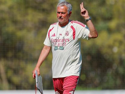 جوزيه مورينيو خلال تدريبات ريال مدريد - 20 يوليو 2026 - X/realmadrid