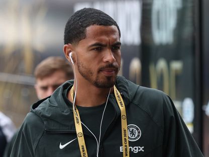 ليفي كولويل مدافع تشيلسي قبل مواجهة باريس سان جيرمان في نهائي كأس العالم للأندية - 8 أغسطس 2025 - REUTERS