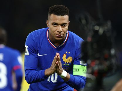 كيليان مبابي من مباراة فرنسا وأوكرانيا بتصفيات أوروبا المؤهلة لكأس العالم - 13 نوفمبر 2025 - Reuters