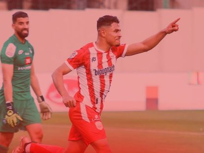 من مباراة النادي المكناسي والجيش الملكي في الدوري المغربي - 23 يناير 2025 - FB/Dima CODM