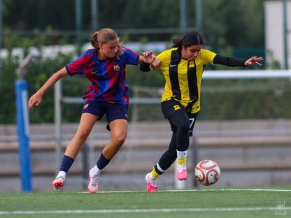 من مباراة الاتحاد وبرشلونة للسيدات - 15 أغسطس 2026 - X/@ittiladiesclub