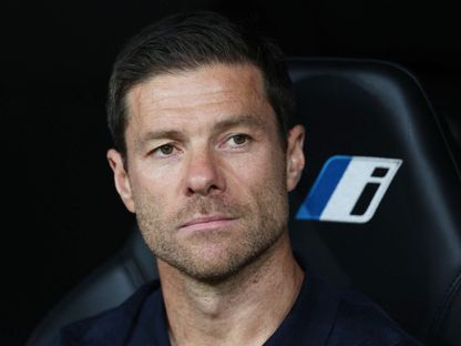 مدرب ريال مدريد تشابي ألونسو في مباراة ريال مدريد وأوساسونا بالدوري الإسباني 19 أغسطس 2025 - Reuters