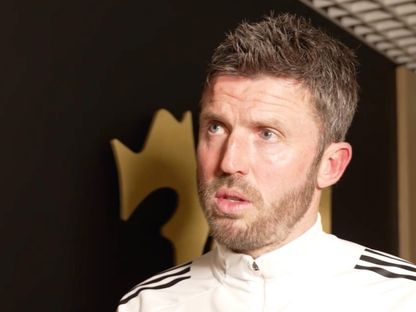 المدرب مايكل كاريك في حديث خاص مع موقع مانشستر يونايتد الرسمي قبل مباراة ليدز يونايتد في الدوري الإنجليزي - 12 أبريل 2026 - manutd.com