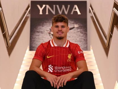 ميلوش كيركيز بعد انضمامه لليفربول من بورنموث - 26 يونيو 2026 - liverpoolfc.com