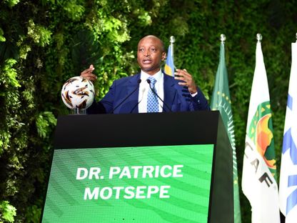 باتريس موتسيبي رئيس الاتحاد الإفريقي لكرة القدم - 6 أكتوبر 2025 - X/CAF_Online