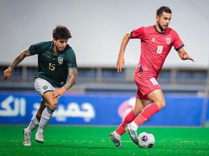 من مباراة الأردن وبوليفيا الودية استعداداً لكأس العالم 2026 - 10 أكتوبر 2025 - X/@JordanFA