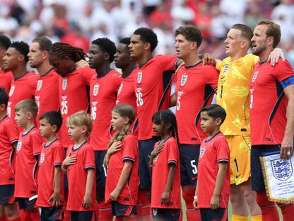 منتخب إنجلترا قبل مباراة نيوزيلندا الودية استعداداً لكأس العالم - 6 يونيو 2026 - IMAGN IMAGES via Reuters Connect
