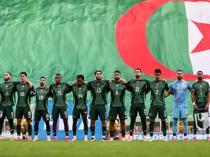 تشكيلة منتخب الجزائر قبل مواجهة أوغندا في تصفيات كأس العالم 2026 - 14 أكتوبر 2025 - X/@LesVerts