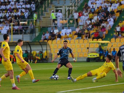 كريستيانو رونالدو نجم النصر يحيي يسجل أمام الوصل بدوري أبطال آسيا 2 - 20 أبريل 2026 - X@theAFCCL_ar