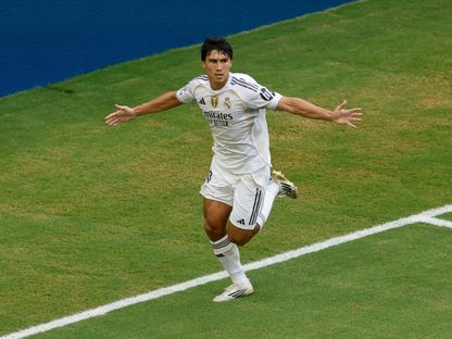 المهاجم غونزالو غارسيا من مباراة ريال مدريد ويوفنتوس بكأس العالم للأندية - 1 يوليو 2025 - Reuters