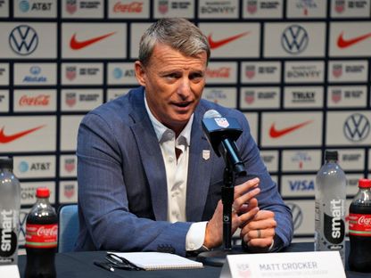مات كروكر  المدير الرياضي في الاتحاد الأميركي لكرة القدم - 13 سبتمبر 2024 - REUTERS