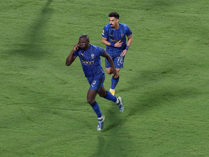 احتفال كاليدو كوليبالي مدافع الهلال بتسجيل هدف في مرمى مانشستر سيتي بكأس العالم للأندية - 1 يوليو 2025 - Reuters