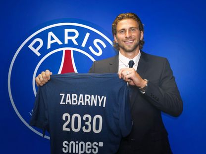مدافع باريس سان جيرمان الجديد إيليا زاباراني - 12 أغسطس 2025 - https://x.com/PSG_English
