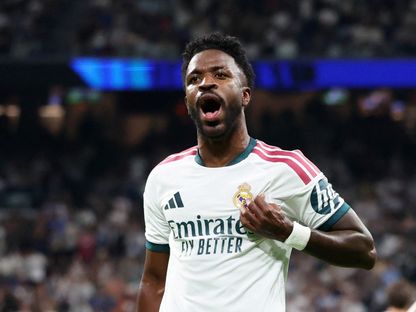 تقرير.. ريال مدريد يقرر استئناف عقوبة إيقاف فينيسيوس 4 مباريات