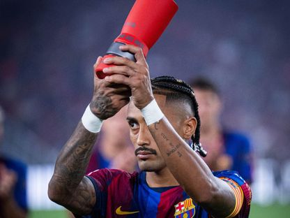 رافينيا يفوز بجائزة أفضل لاعب في الدوري الإسباني لشهر أغسطس - 17 سبتمبر 2026 - X/@FCBarcelona
