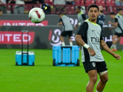 خوان بيزيرا قبل مباراة السوبر المصري بين الزمالك والأهلي - 9 نوفمبر 2025 - X/ZSCOfficial/