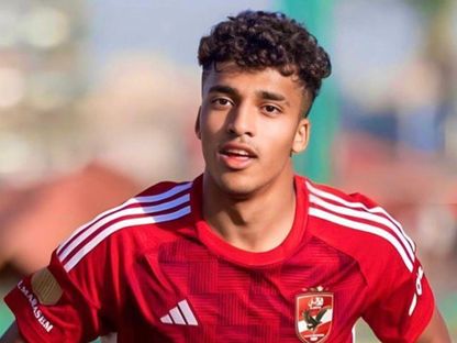 لاعب الأهلي المصري عمر سيد معوض - Ahly/x