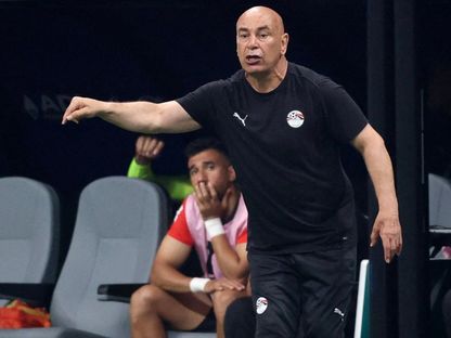 حسام حسن خلال مباراة مصر والأرجنتين في دور الـ16 بكأس العالم - 7 يوليو 2026 - reuters