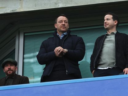 جون تيري قبل مباراة بين تشيلسي وليستر سيتي في كأس الاتحاد الإنجليزي - 17 مارس 2024 - Action Images via Reuters