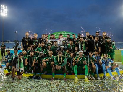 تتويج المنتخب السعودي بكأس الخليج تحت 20 عاما - 10 سبتمبر 2025 - X/@SaudiNT