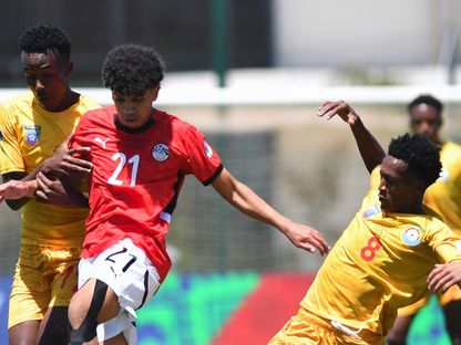 من مباراة ومصر وأثيوبيا في كأس إفريقيا تحت 17 عاماً - 13 مايو 2026 - X/@caf_online_AR