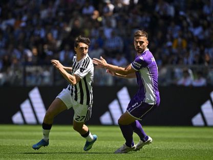 أندريا كامبياسو في مباراة يوفنتوس وفيورنتينا بالدوري الإيطالي - 17 مايو 2026 - @juventusfc/x