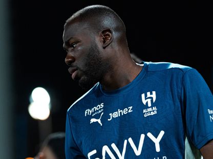 كاليدو كوليبالي مدافع الهلال في حصة تدريبية - 16 أبريل 2025 - X/@Alhilal_FC