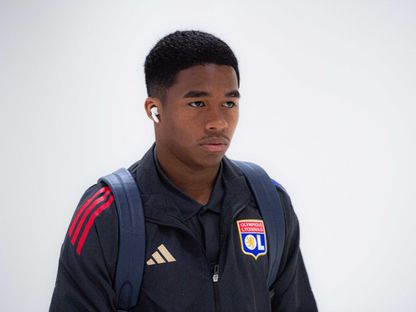 إندريك قبل مباراة ليون وآنجيه بالدوري الفرنسي - 5 أبريل 2026 - X/OL