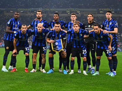 تشكيلة إنتر ميلان بمواجهة ميلان في الدوري الإيطالي - 22 سبتمبر 2024 - X/@Inter