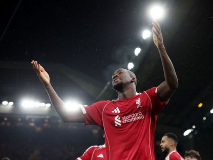 لاعب ليفربول إبراهيما كوناتي خلال مباراة نيوكاسل يونايتد في الدوري الإنجليزي الممتاز - 31 يناير 2026 - Reuters