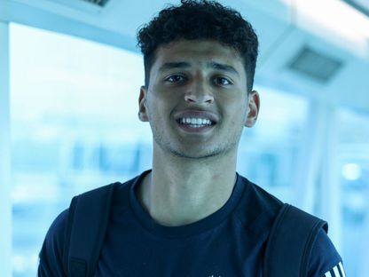 محمد عبد الله لاعب الأهلي المصري - 27 يوليو 2025 - FC/alahly