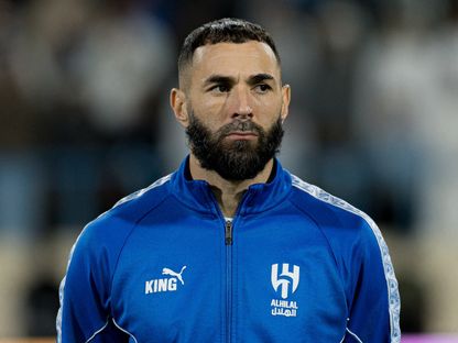 كريم بنزيما قبل مباراة بين الهلال والأخدود - 5 فبراير 2026 - X/@Alhilal_EN