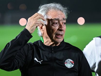 حلمي طولان مدرب منتخب مصر الثاني خلال الاستعداد لخوض منافسات كأس العرب - 30 نوفمبر 2025 - FACEBOOK/EFA