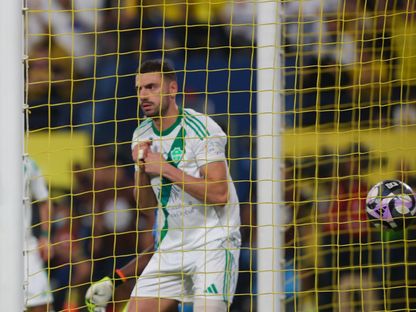 ميريه ديميرال مدافع الأهلي خلال مواجهة النصر بالدوري السعودي - 29 أبريل 2026 - X@AlNassrFC