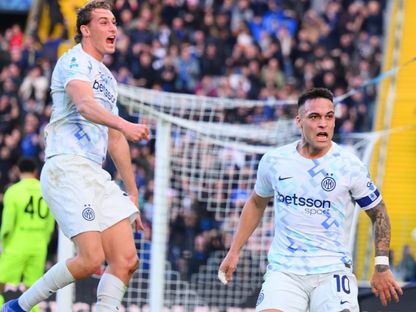 لاوتارو مارتينيز يسجل هدف فوز إنتر أمام أودينيزي في الدوري الإيطالي - 17 يناير 2026 - inter/x