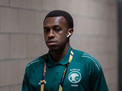 سعود عبد الحميد لاعب السعودية قبل مواجهة أميركا في كأس العالم للأندية - 19 يونيو 2025 - X/@SaudiNT