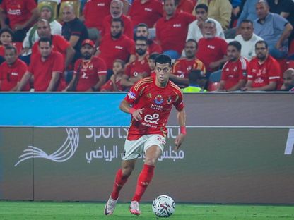 إمام عاشور لاعب وسط الأهلي - 24 أكتوبر 2024 - x/ahlyegypt