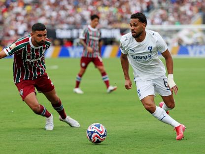 رينان لودي ظهير الهلال في مباراة فلومينينسي بربع نهائي كأس العالم للأندية - 4 يوليو 2025 - Reuters