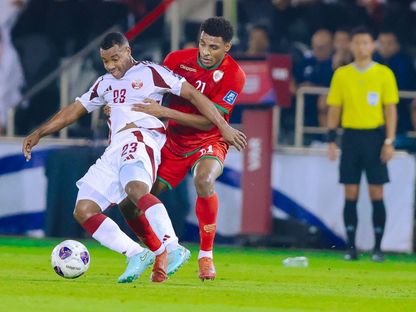 من مباراة قطر وعمان في الملحق الآسيوي المؤهل لكأس العالم 2026 - 8 أكتوبر 2025 - X/@Oman_NT