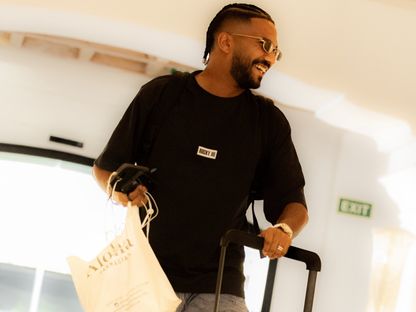 خالد الغنام لاعب الاتفاق خلال التحاقه بمعسكر الفريق في إسبانيا - 31 يوليو 2025 - X/@ariyadhiah