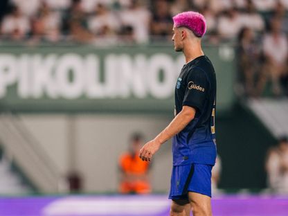 بابلو غافي خلال مباراة إلتشي وبرشلونة بالدوري الإسباني - 24 أغسطس 2026 - X/FCBarcelona_es