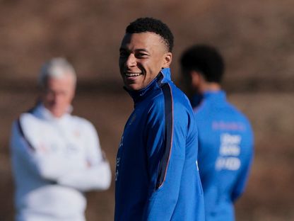 كيليان مبابي خلال تدريب لمنتخب فرنسا - 25 مارس 2026 - REUTERS