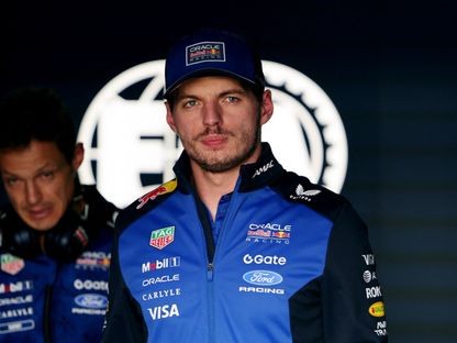 ماكس فرشتابن سائق رد بول بعد التجارب التأهيلية لسباق اليابان لفورمولا 1 - 28 مارس 2026 - Reuters